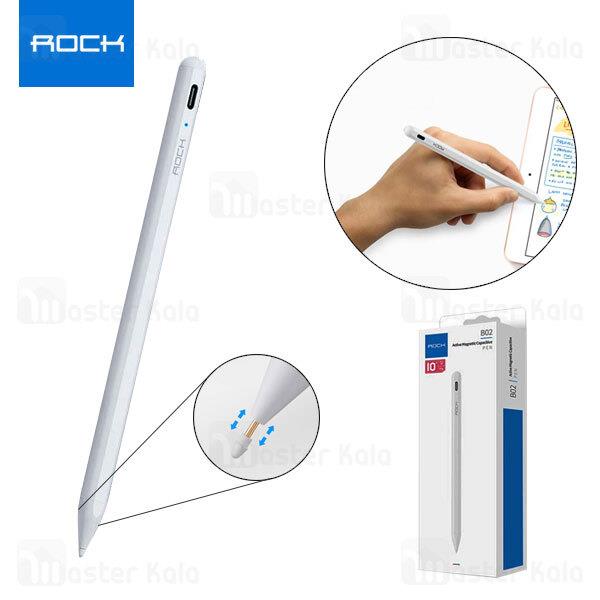 قلم لمسی آیپد راک Rock B02 ME-AP112 Active Magnetic Capacitive